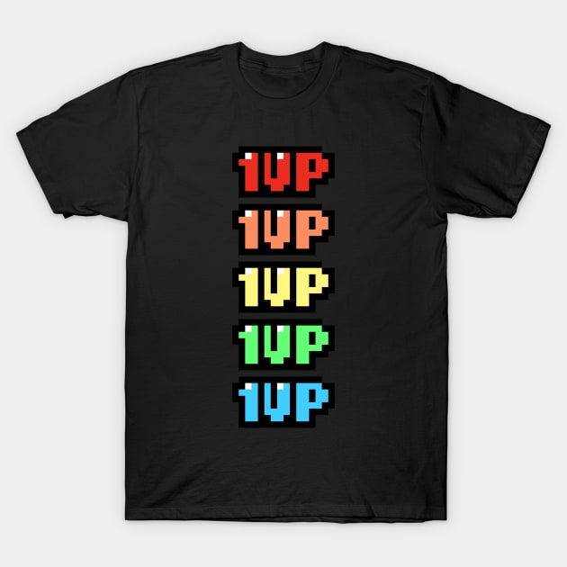 1Up Your Life T-Shirt by Contentarama